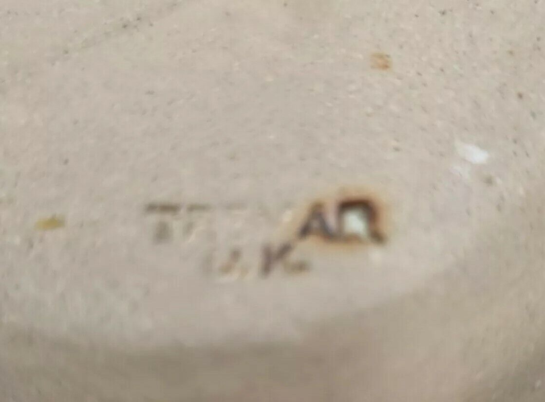 Vintage Tremar Studio Pottery Vase, Embossed Decoration, VGC.