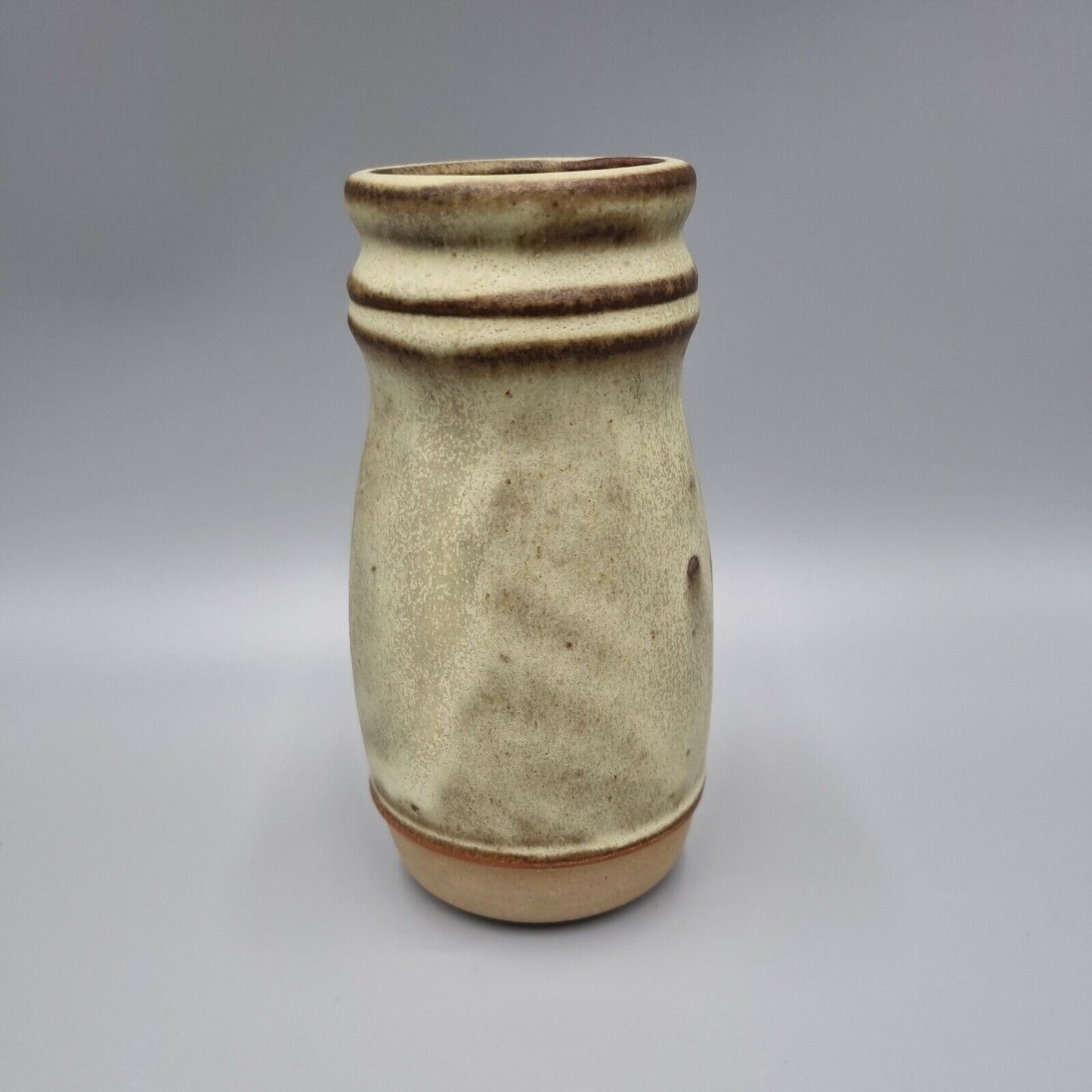 Vintage Tremar Studio Pottery Vase, Embossed Decoration, VGC.