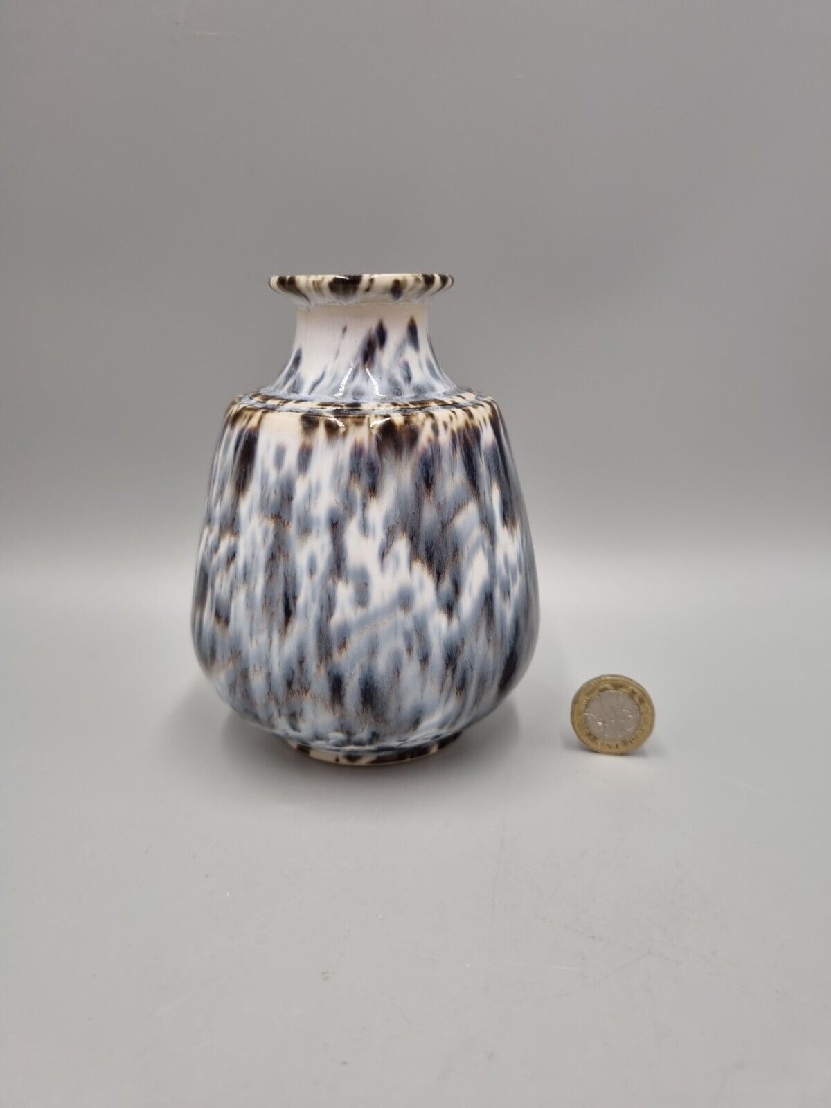 A Gunnar Andersson Unique Stoneware Vase, Sweden Höganäs Studio Pottery.