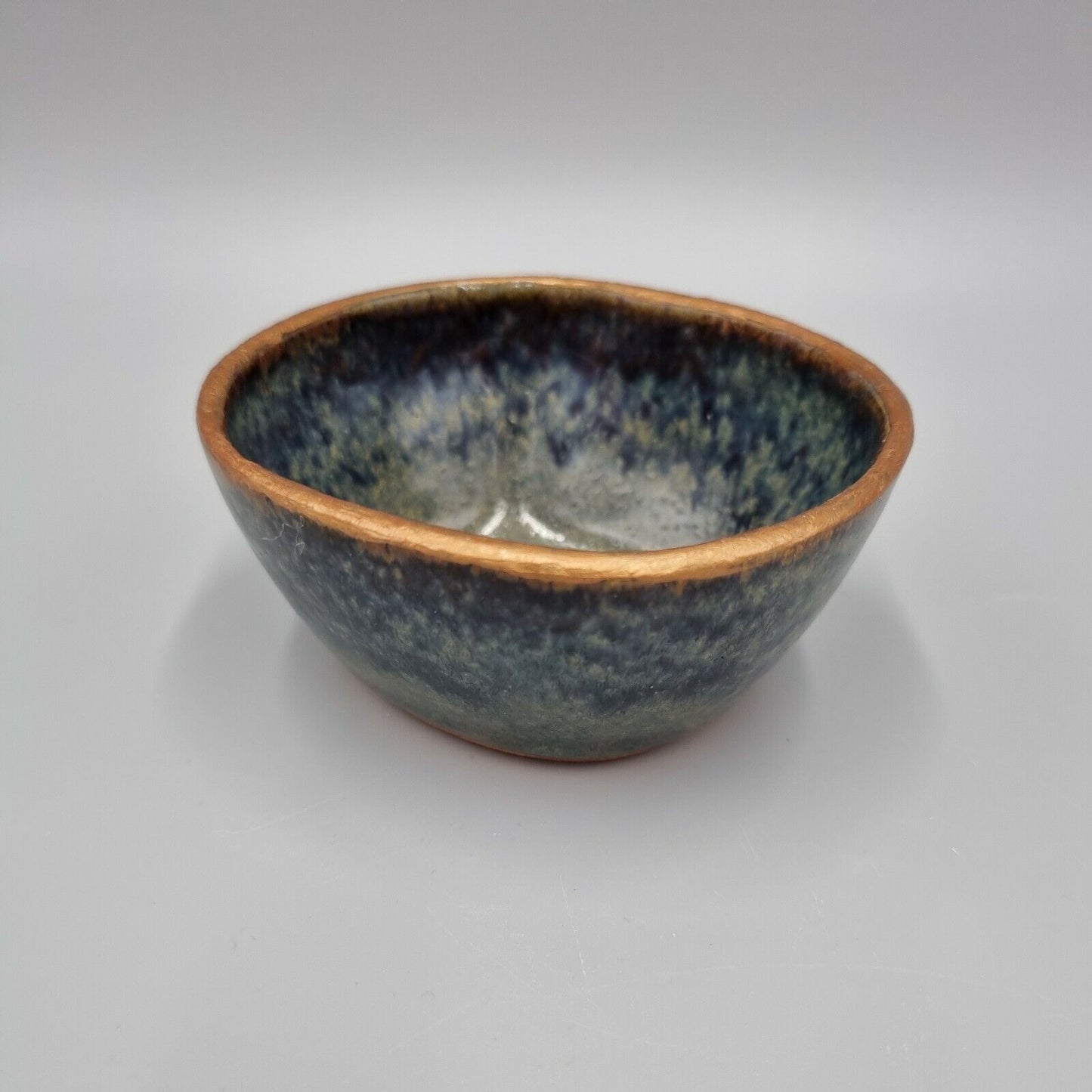 Small Handmade Studio Pottery Bowl Signed 'Barone'. VGC