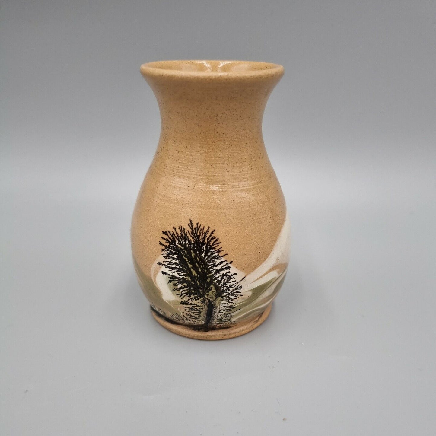 A Small Boscastle Pottery Posy Vase by Roger Irving Little 12cm, VGC.