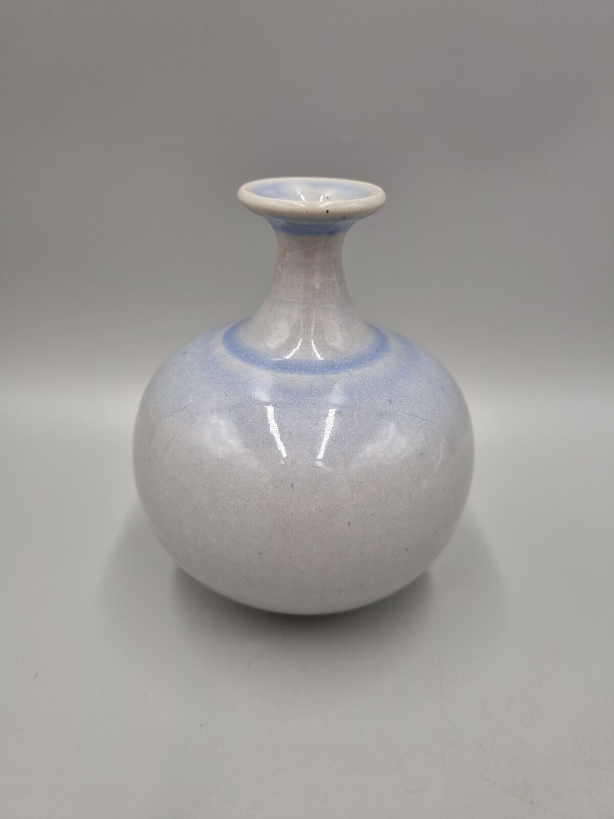 A Klase Stoneware Studio Pottery Vase, Sweden, Höganäs, 1960's, Very Good.