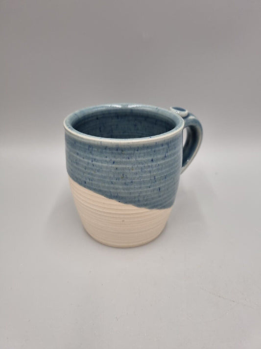 A Studio Pottery Tea Mug From The Little Wrens Pottery, Stoneware, Tankard.