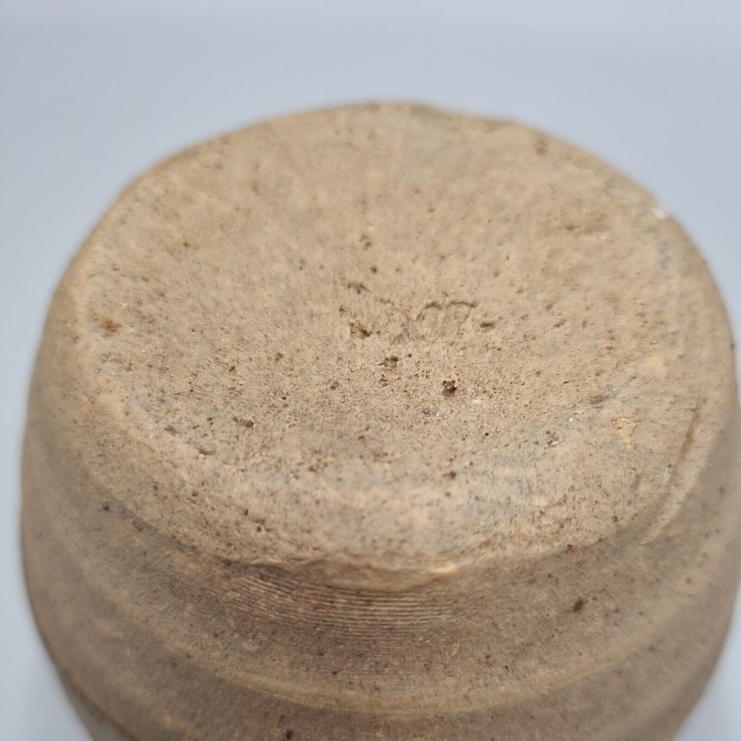 An Alan Brough Studio Pottery Lidded Condiment Pot. Leach Pottery Connection.