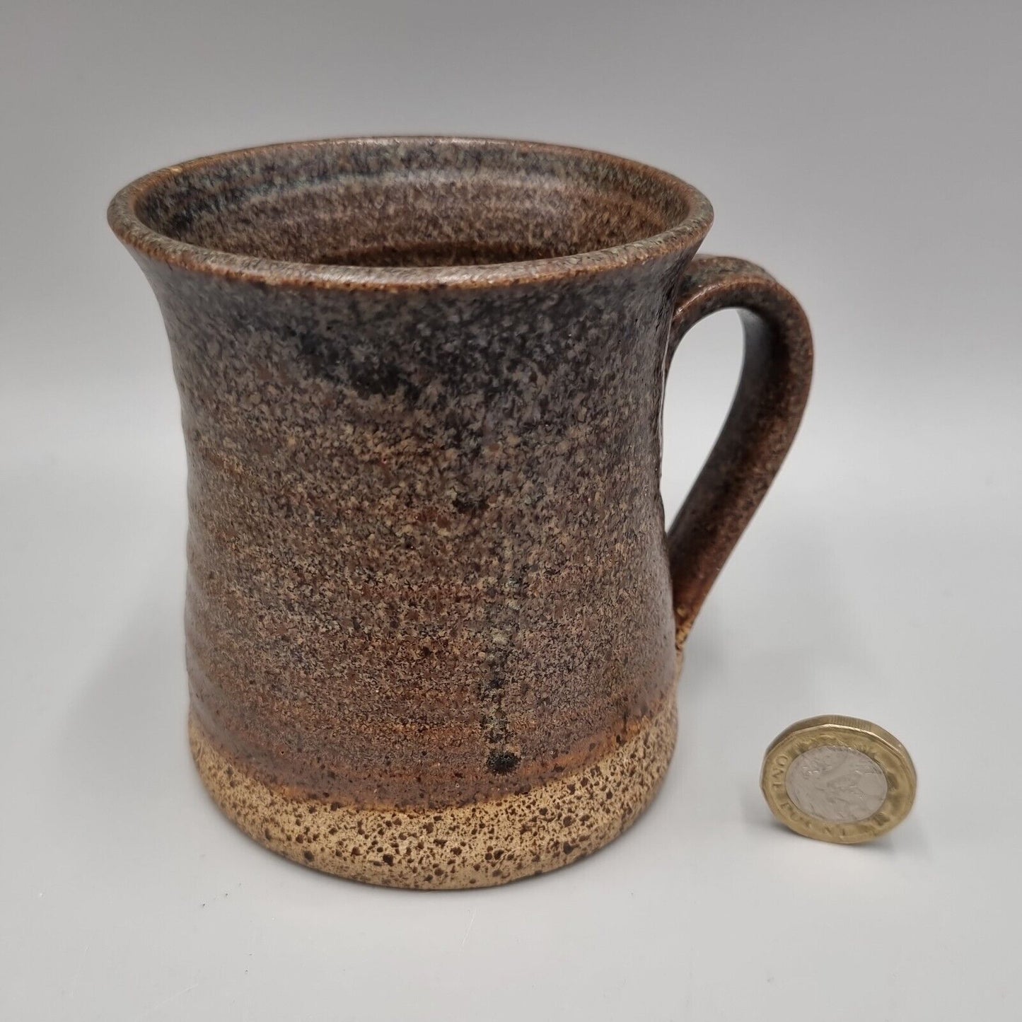 A Studio Pottery Coffee / Tea Mug By Chris Ford, Minor Chips.