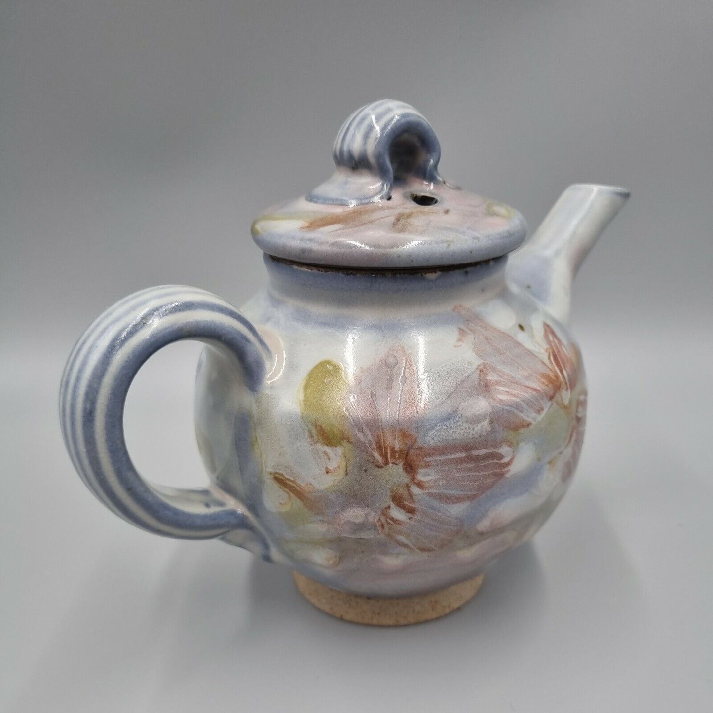 A Shepherds Well Pottery Teapot by Simon Eeles, Stamped to Base, VGC.