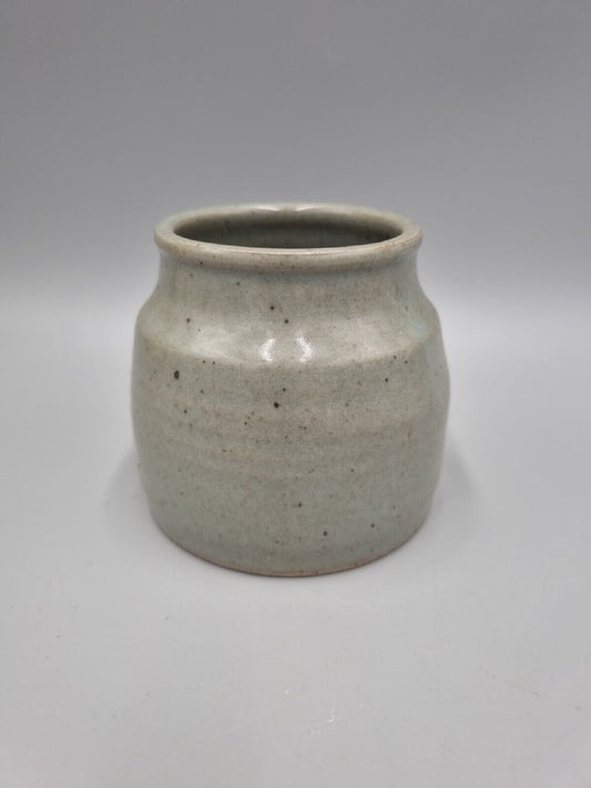 A Small Studio Pottery Cone Pot, Lowerdown Pottery, David Leach, L+ Mark.