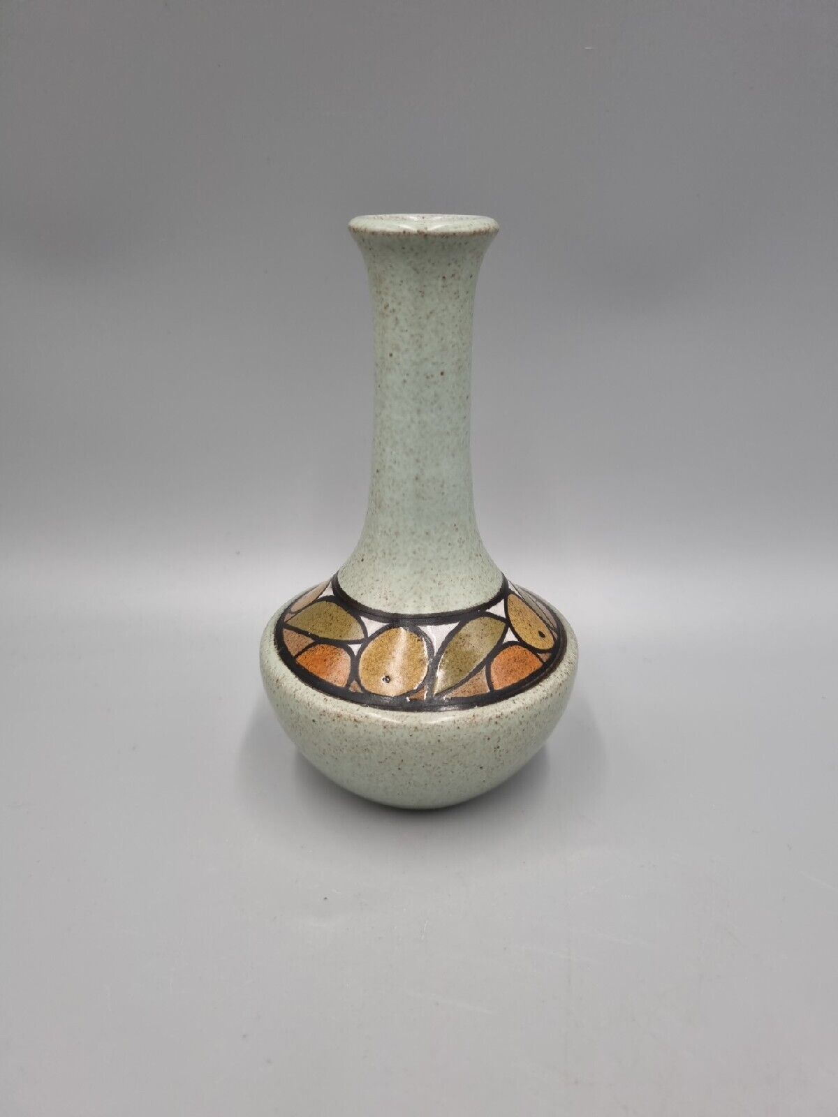 A Vintage Poole Pottery Olympus Range Stoneware Vase.