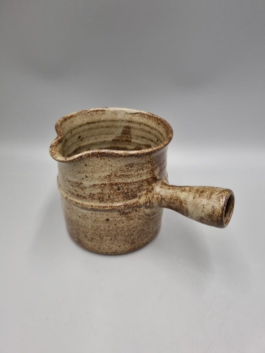 A Warwick Parker, Studio Pottery, Pouring Vessel / Jug With Handle.