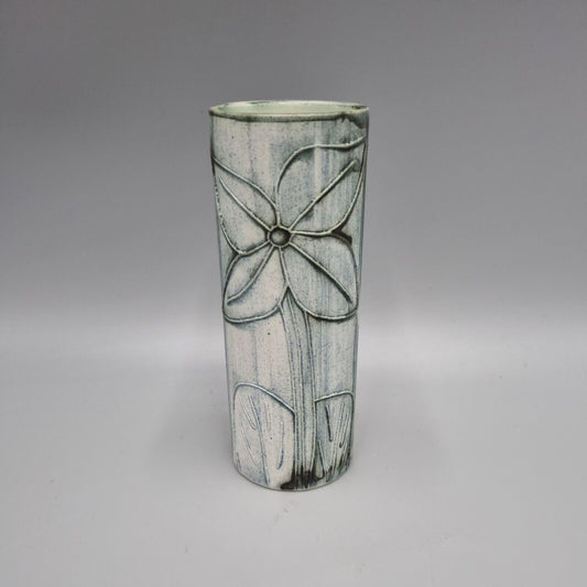 A Carn Studio Pottery Vase - John Beusmans, Short Cylinder Form. VGC.