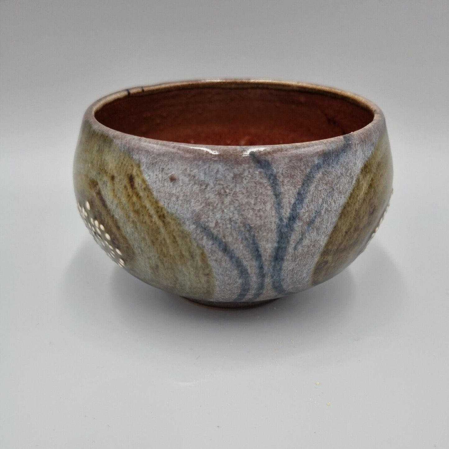 A Harry Horlock Stringer Studio Pottery Footed Bowl, Very Good Condition.