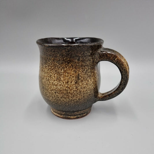 A Small Studio Art Pottery Glazed Mug With Signature Mark To Base. VGC