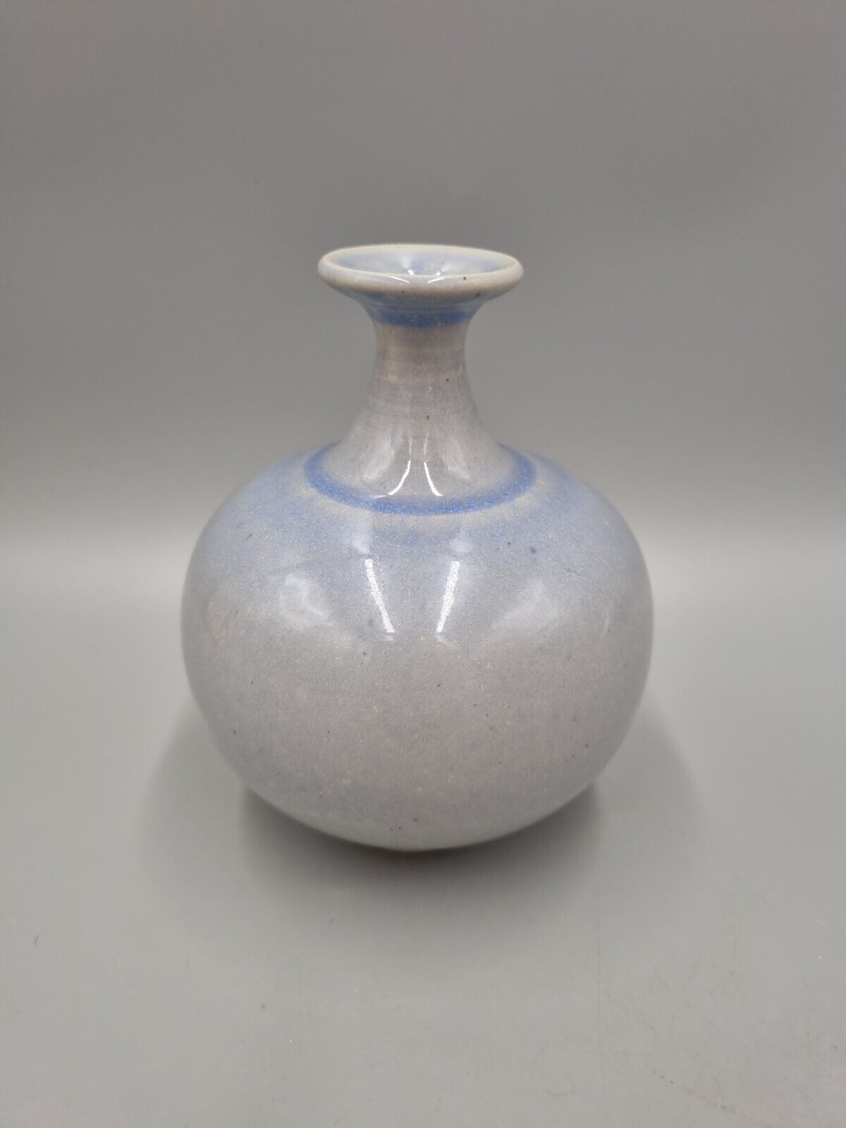 A Klase Stoneware Studio Pottery Vase, Sweden, Höganäs, 1960's, Very Good.