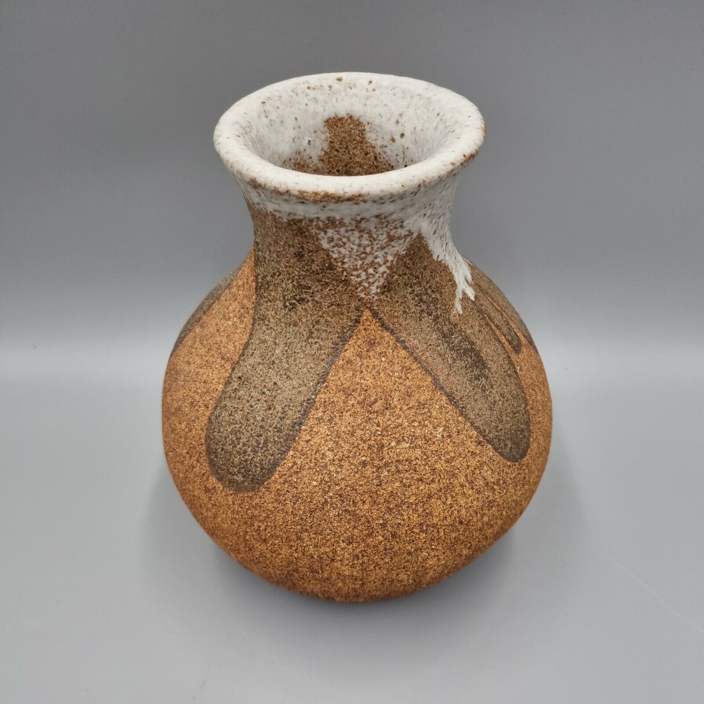 A Large Stoneware Studio Pottery Vase, Marked to the base, VGC.