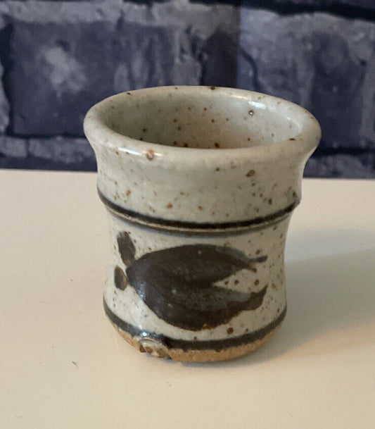 David Winkley, Vellow Studio Pottery, Small Pot, Fully Marked, VGC.