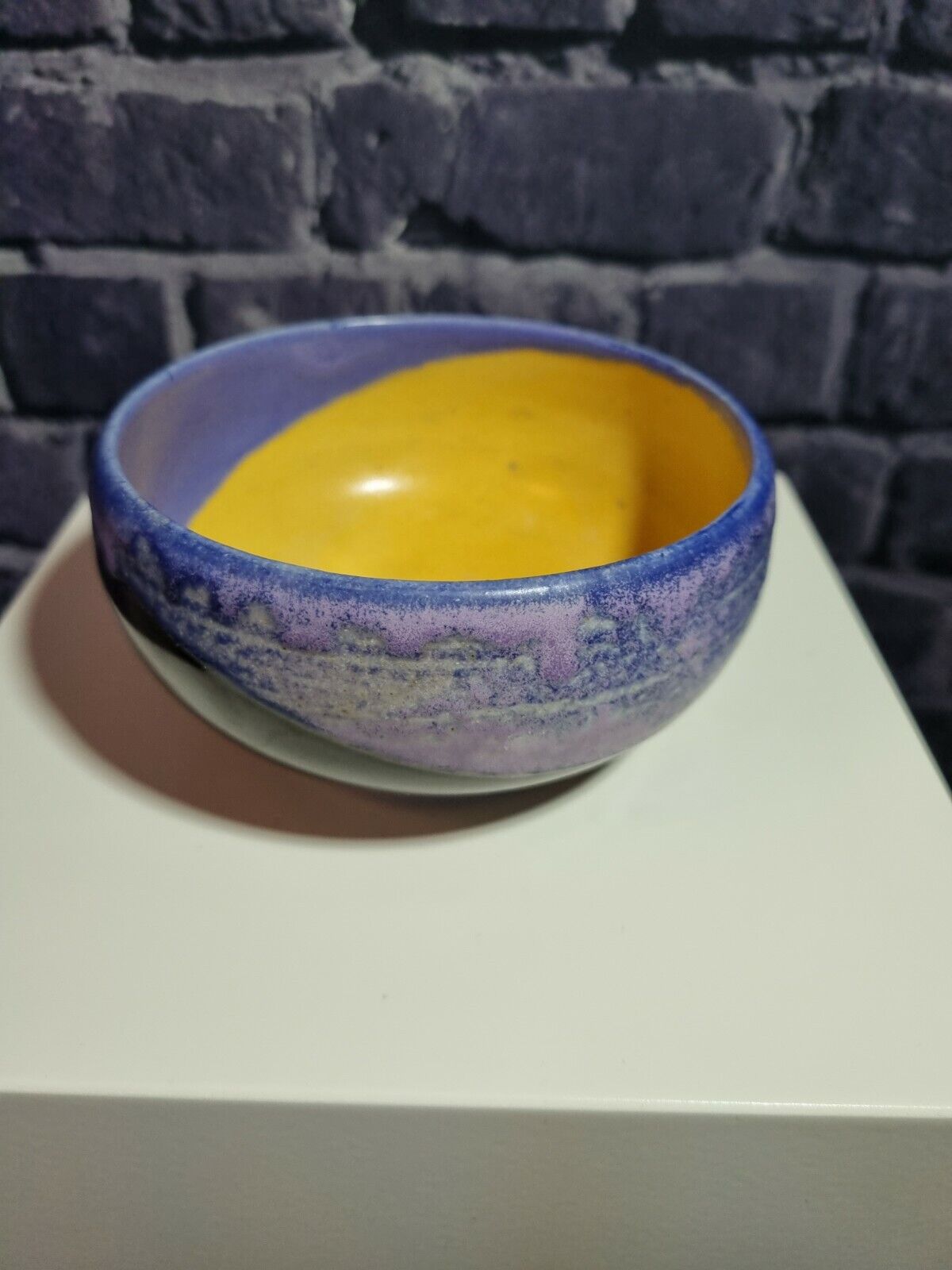 Studio Pottery hand-thrown bowl by Will Levi Marshall, signed to base, VGC.