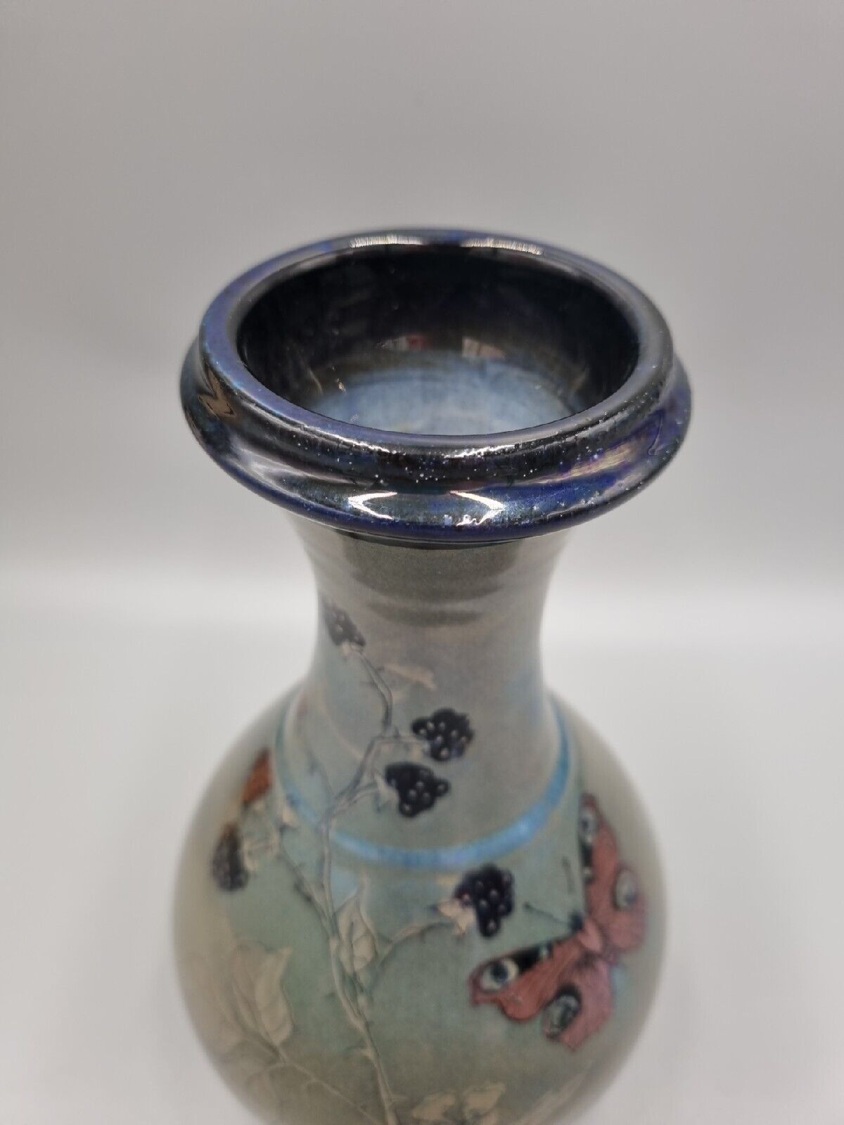 A Jonathan Chiswell Jones Studio Art Pottery Lustre Vase, No. 8169, Signed.