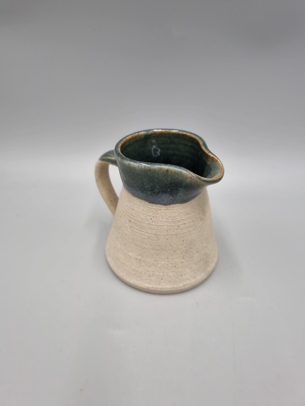 A Small Studio Pottery Jug, Storrington Pottery, Impressed 'P' To Base Of Handle