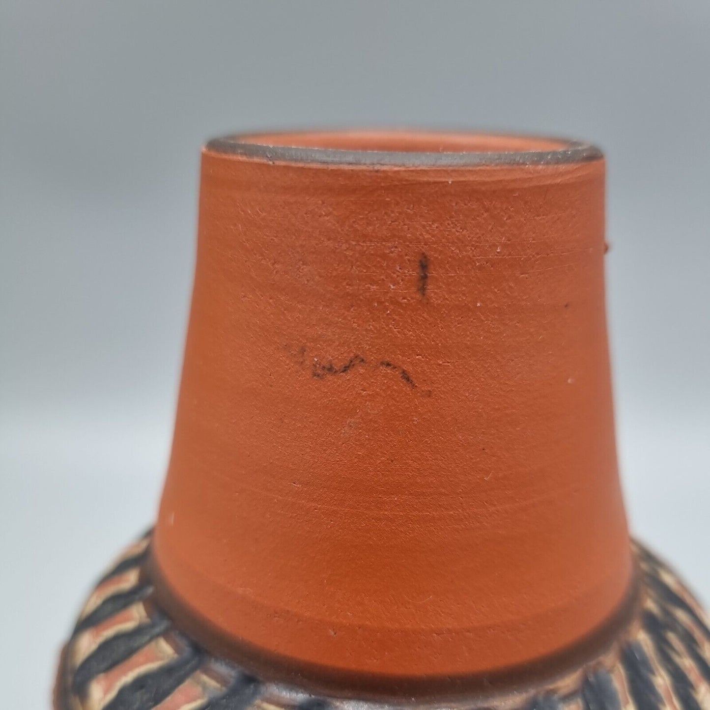 A West German Pottery Vase Akru-Klinker Keramik, 93/15, WGP, MCM.