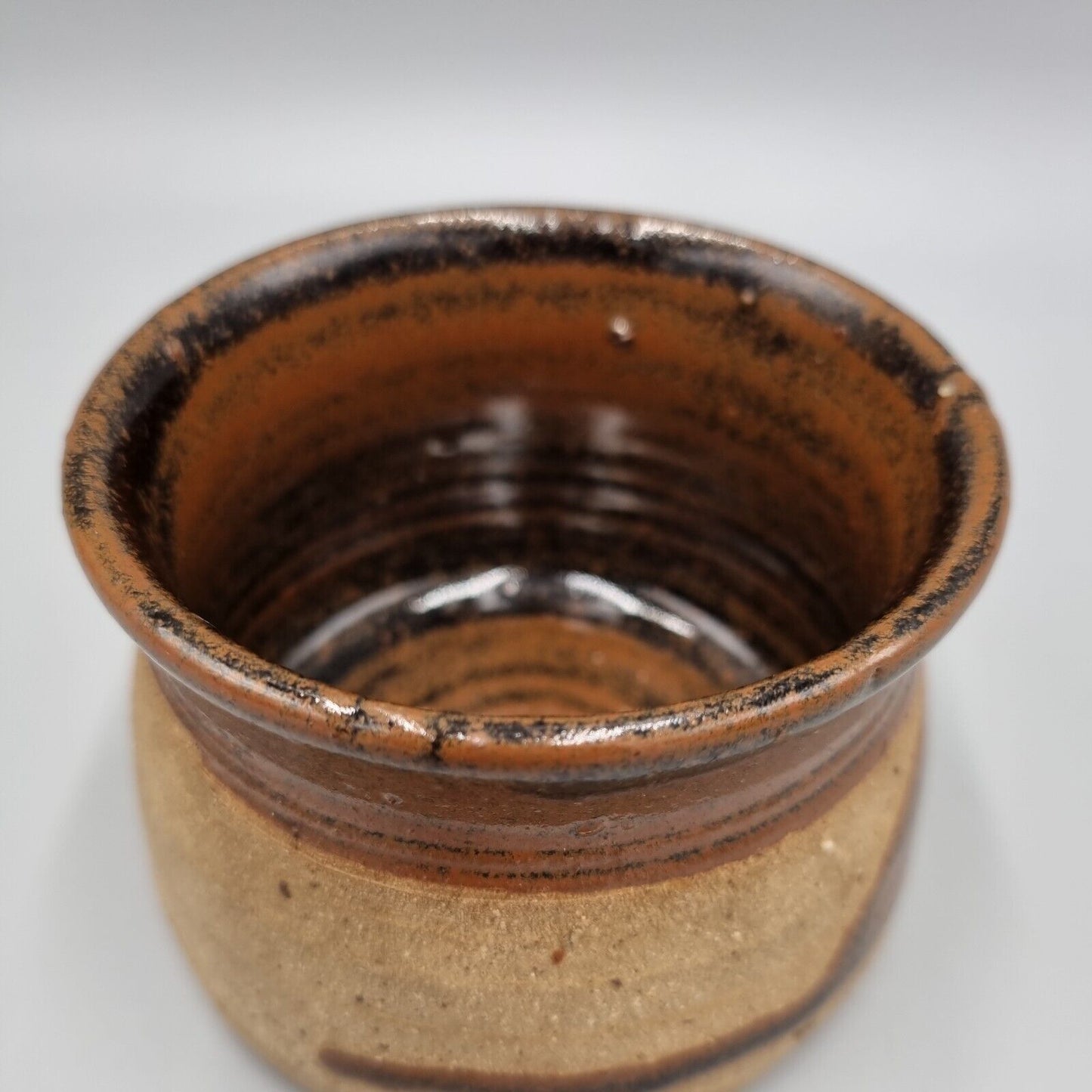 A Vintage Studio Pottery Small Pot / Bowl / Vessel By Alan Brough.