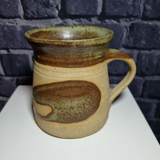 Alan Brough Studio Pottery Stoneware Mug / Tankard. Leach Interest. VGC.