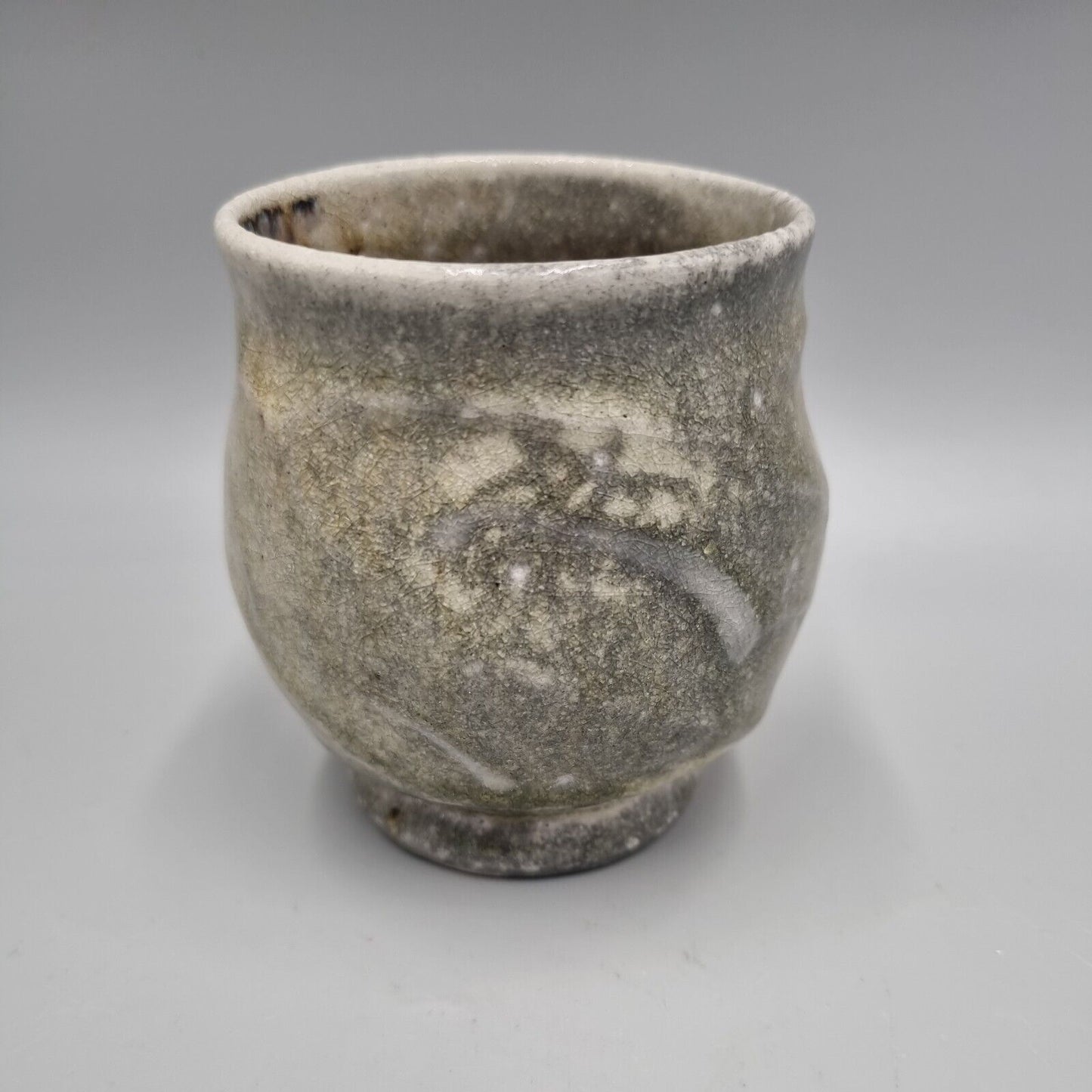 Ruthanne Tudball Studio Pottery Footed Teacup, Yunemi, Chawen, VGC.