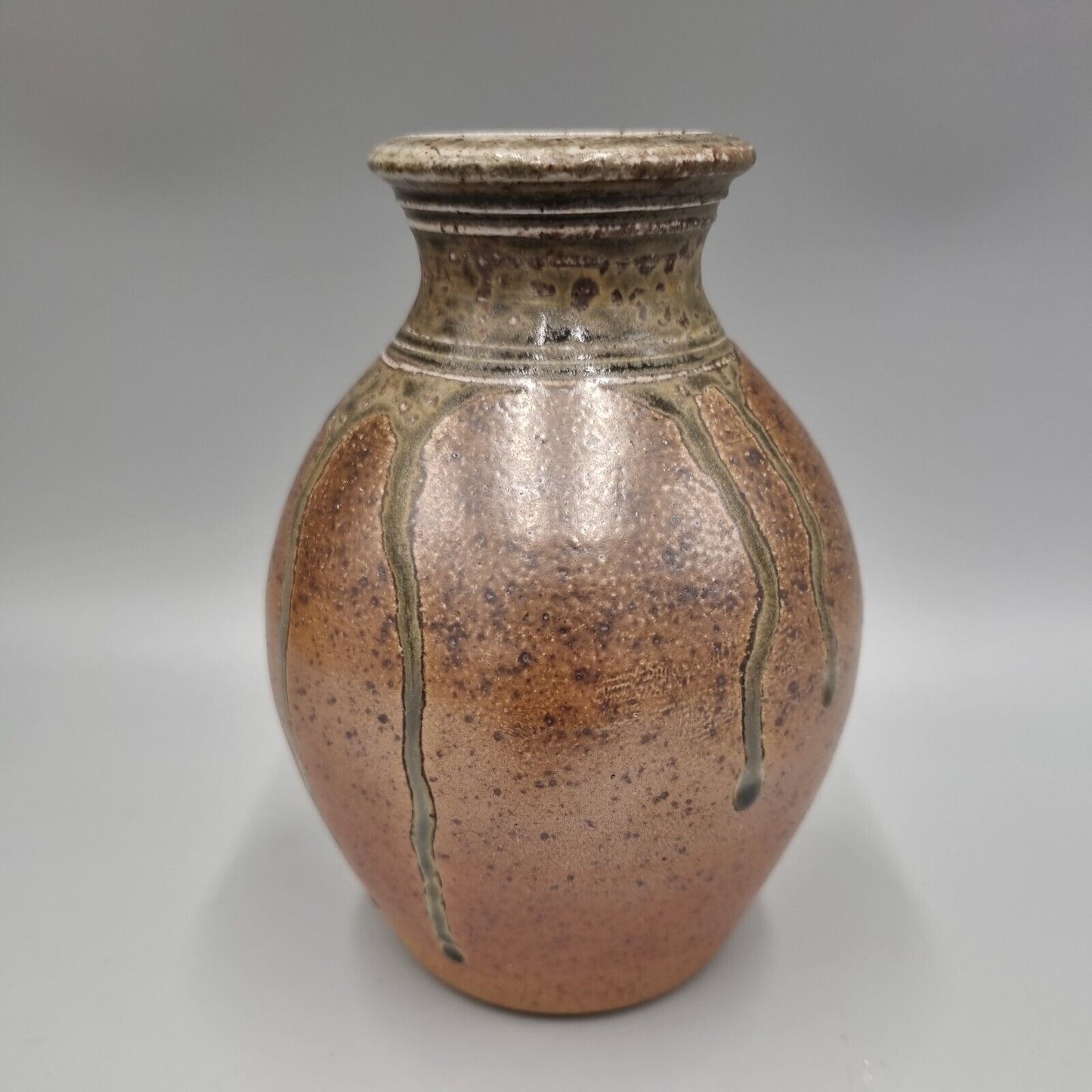 A Studio Pottery Vase By Toff Milway, VGC, Labelled To Base.