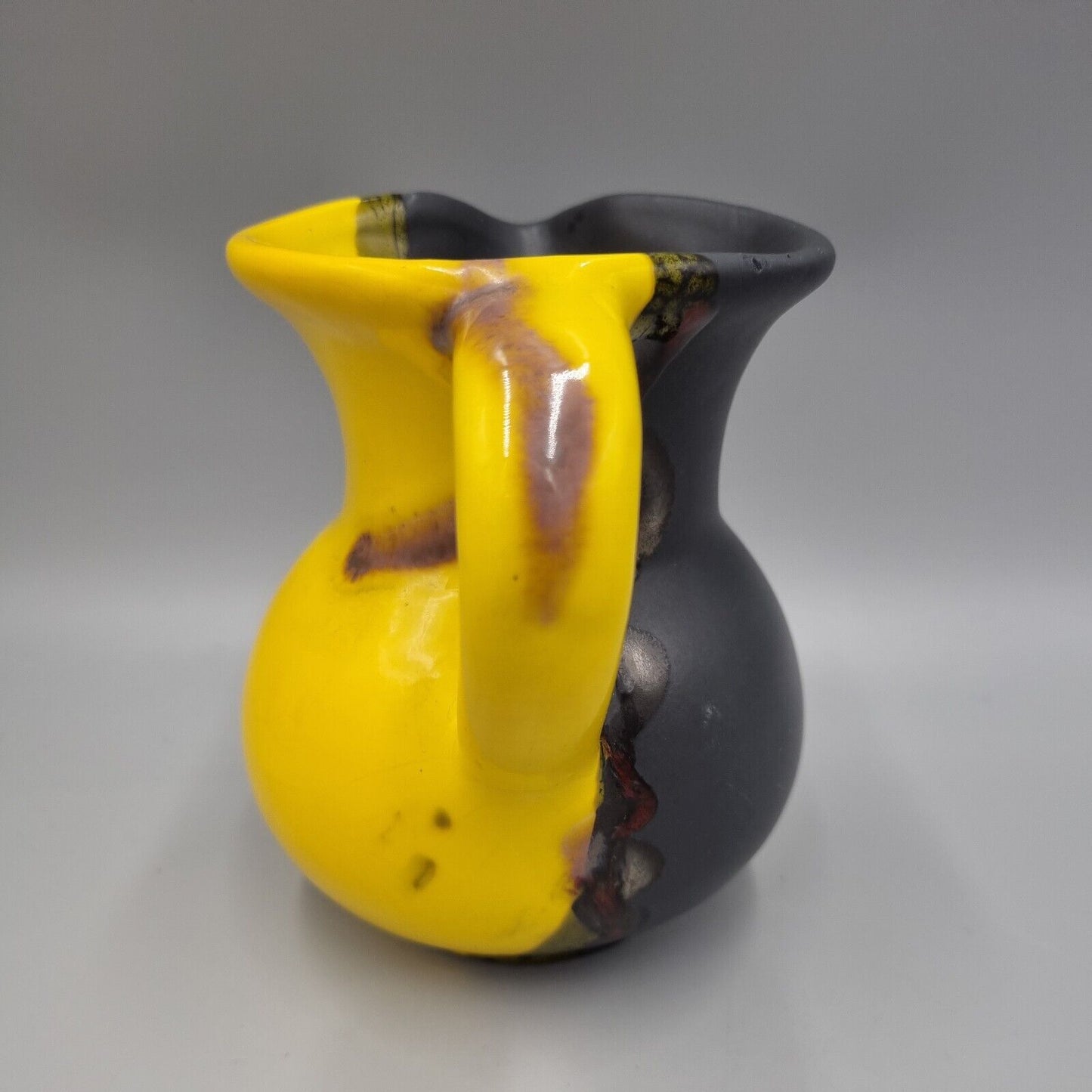 A Vintage Studio Pottery Bristow Pottery Jug, Vivid Colours.