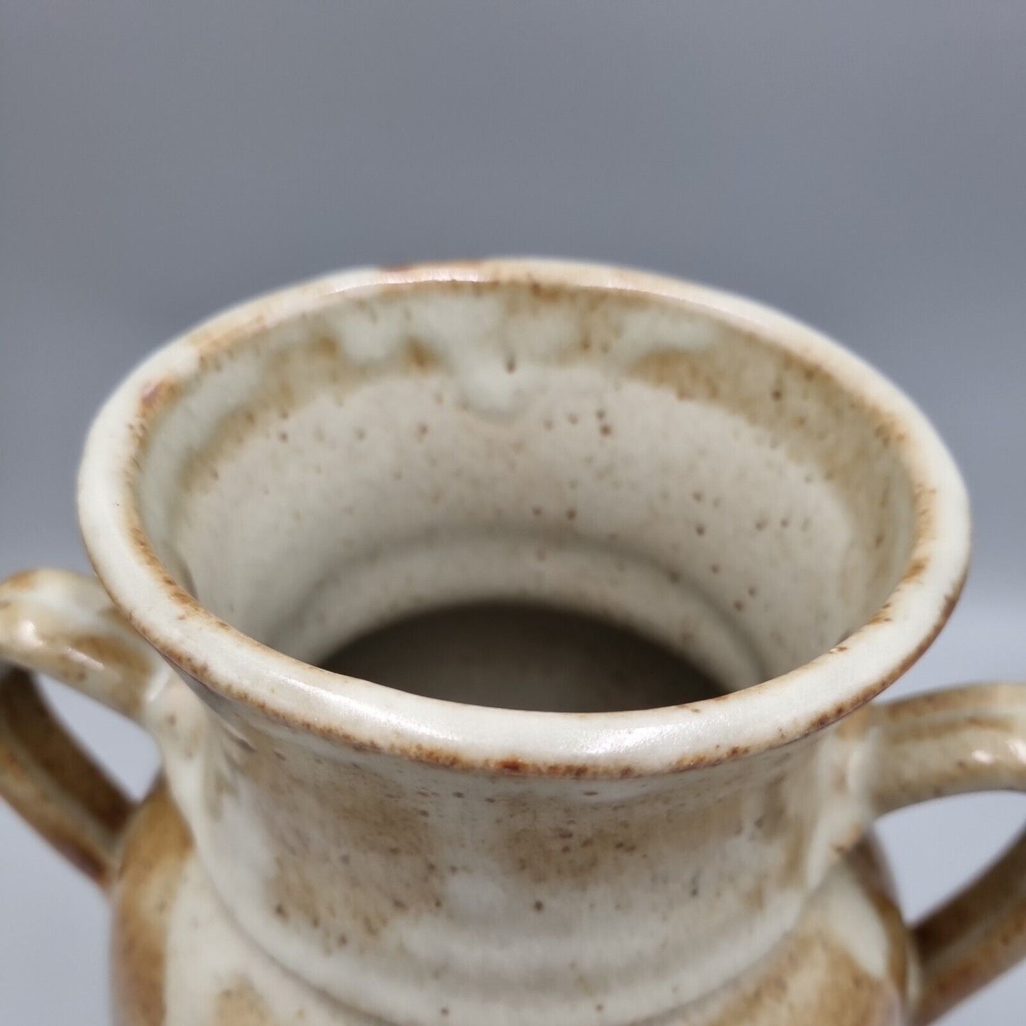 A Twin Handled Vintage, The Friars Studio Pottery, Aylesford, Amphora, Vase.