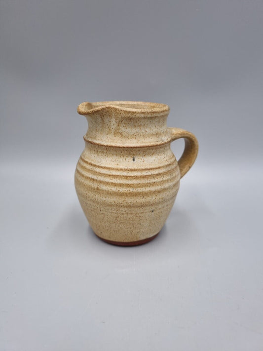 A Small Abington Studio Pottery Jug, Labelled & Impressed Mark.