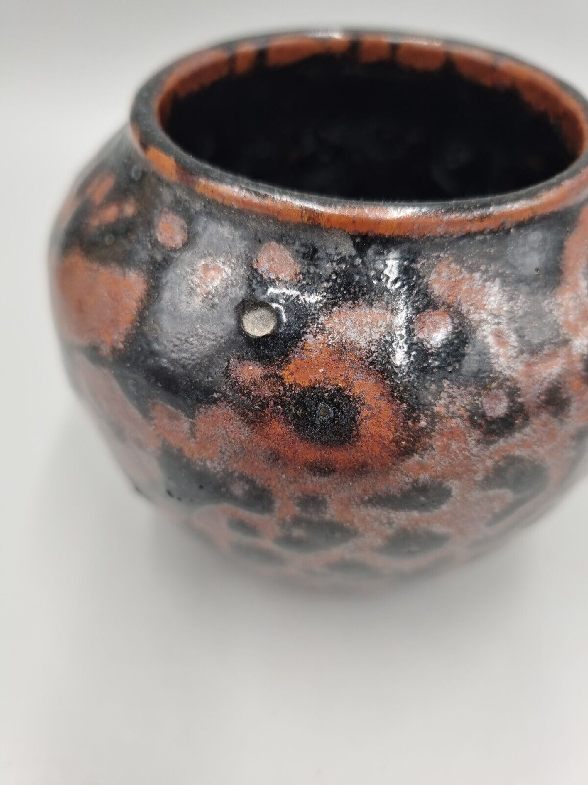 A Studio Pottery Small Pot / Tea Cup, Incised Makers Mark To Base.