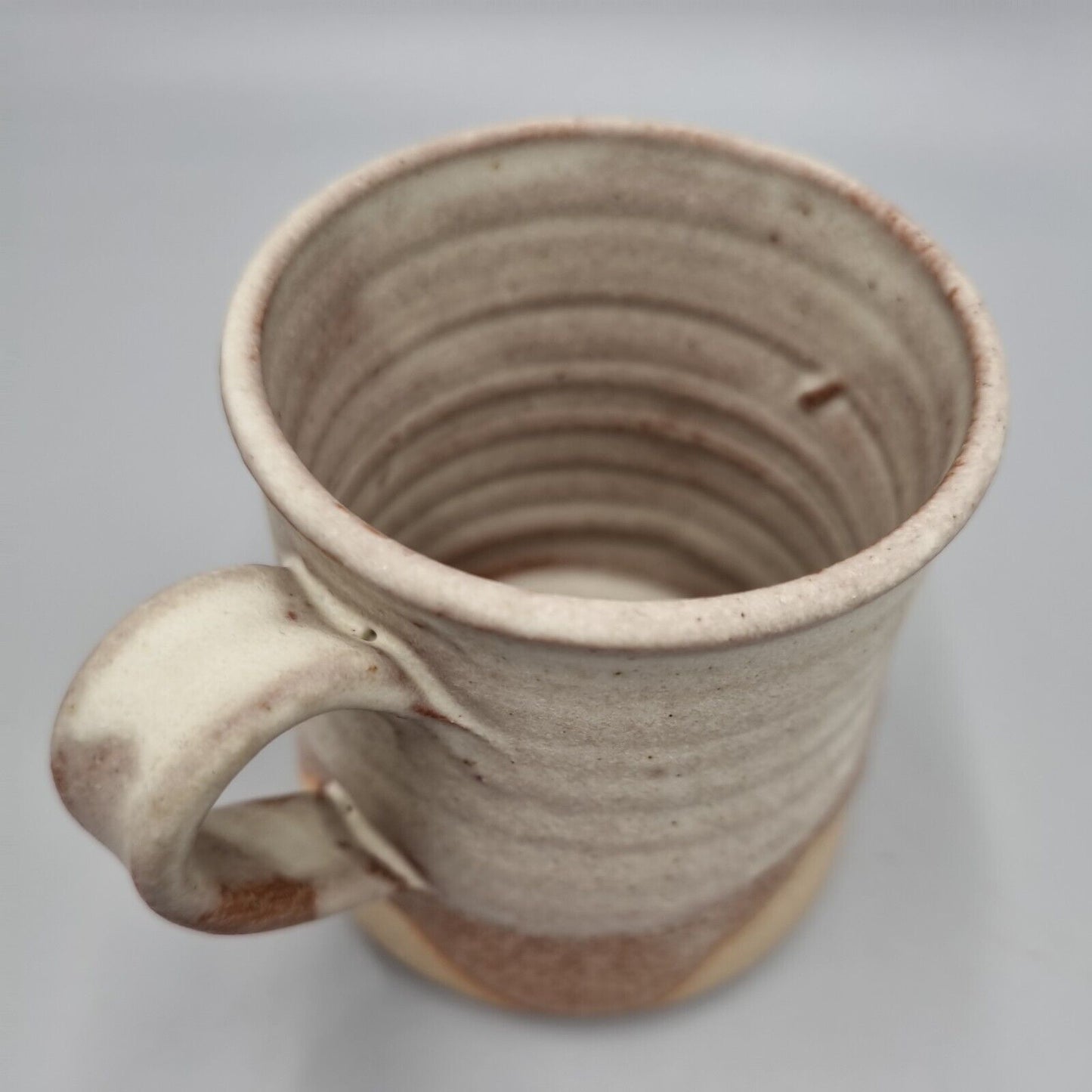 A Roger Bunn Studio Pottery Small Mug. VGC.