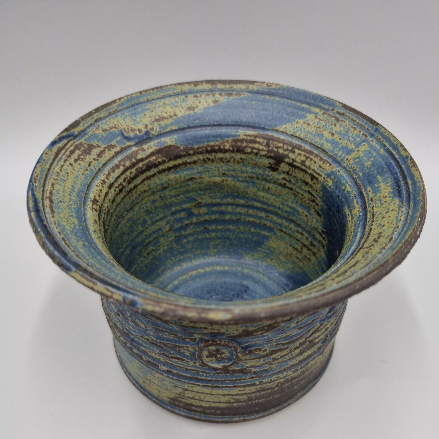 A Flared Rim Studio Pottery Bowl, Lansdown Pottery, John & Penny West, VGC.