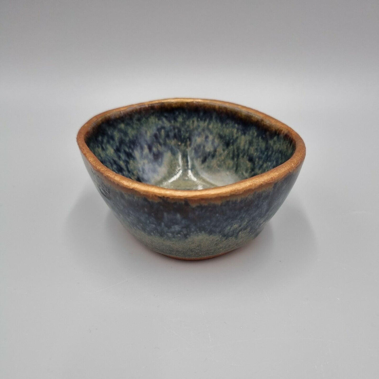 Small Handmade Studio Pottery Bowl Signed 'Barone'. VGC