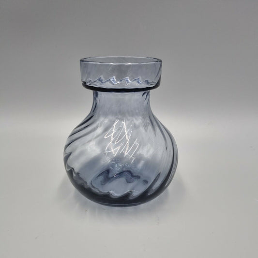 A Dartington Glass  Swirl / Ripple Candleholder / Vase FT 266, VGC