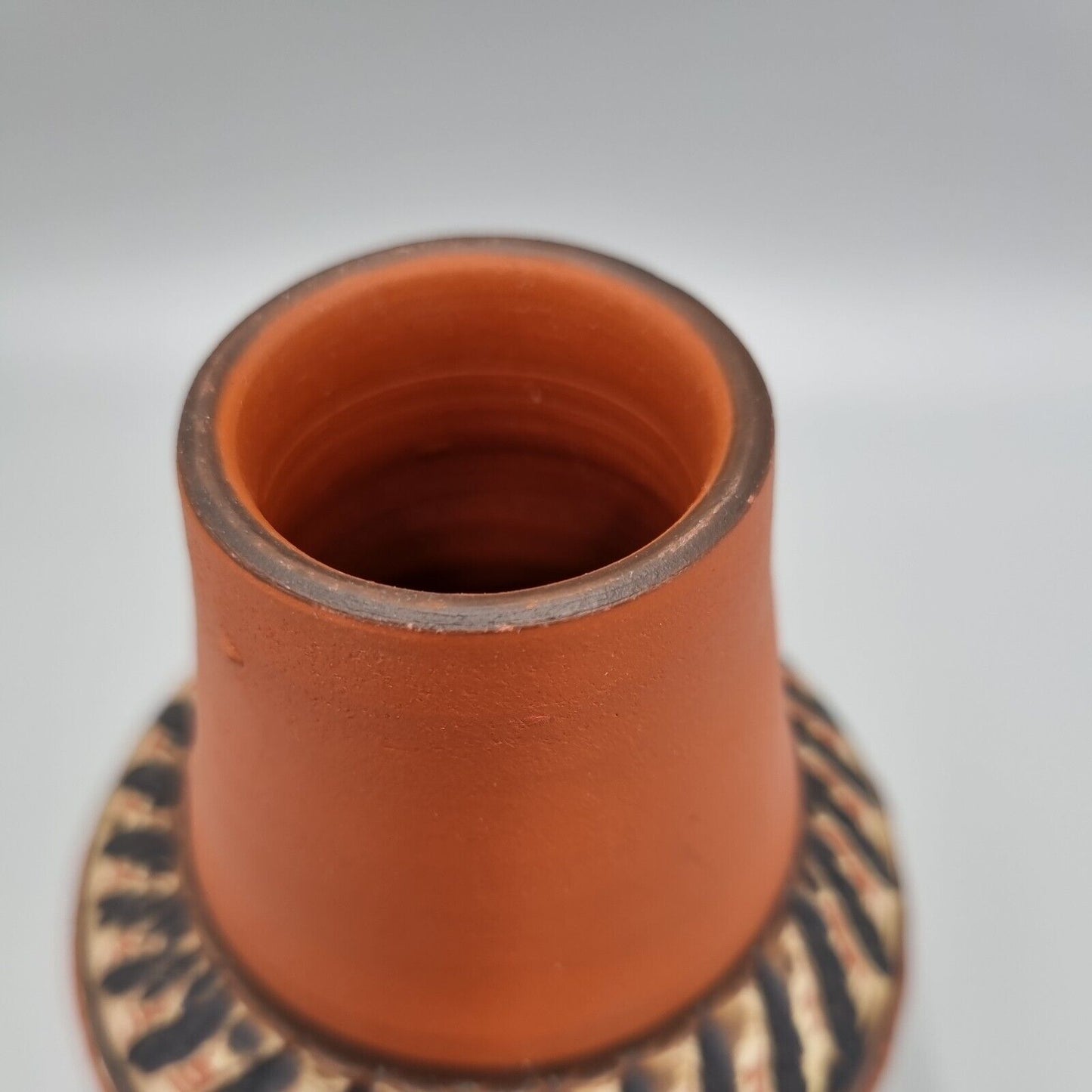 A West German Pottery Vase Akru-Klinker Keramik, 93/15, WGP, MCM.