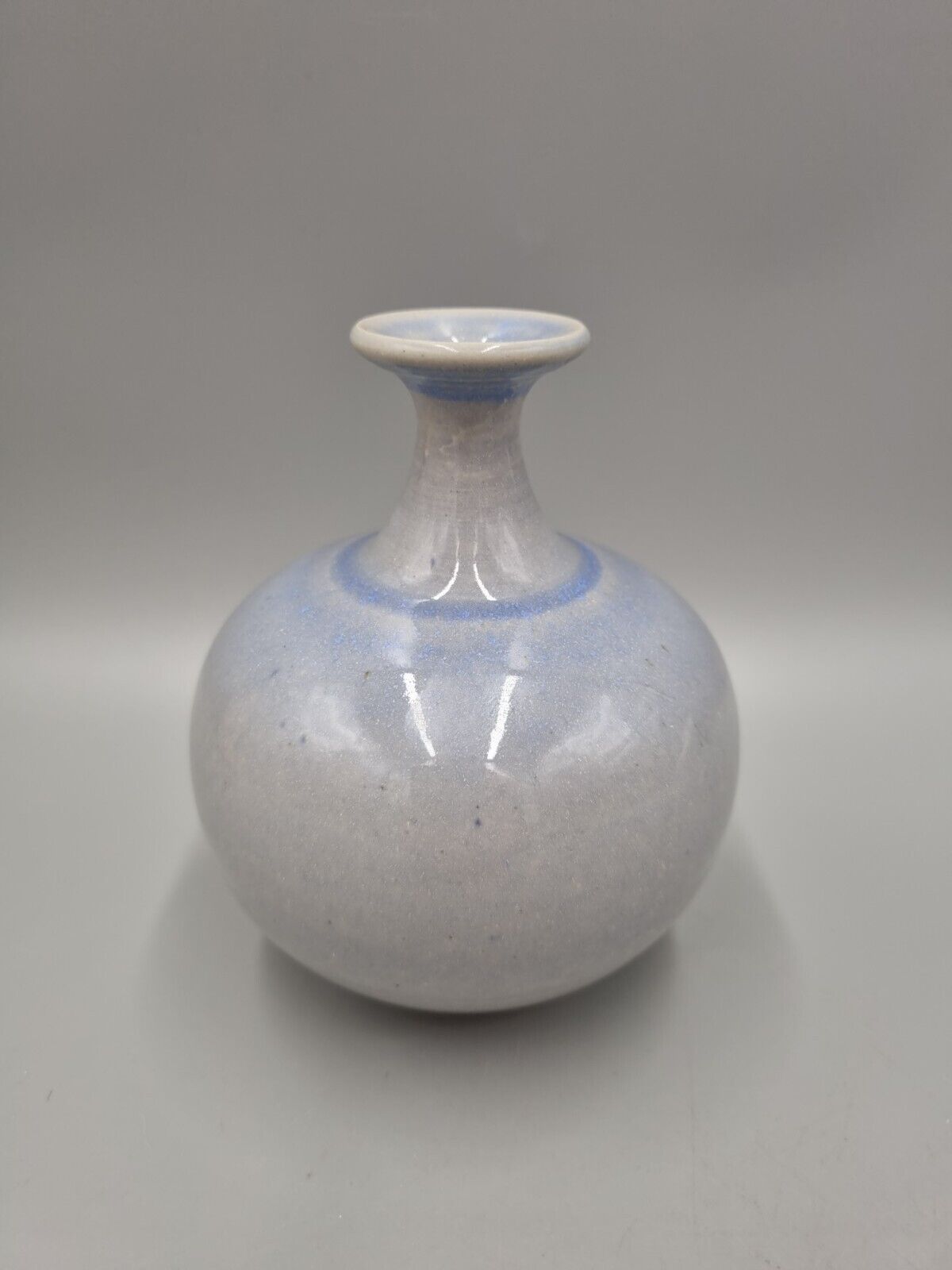 A Klase Stoneware Studio Pottery Vase, Sweden, Höganäs, 1960's, Very Good.