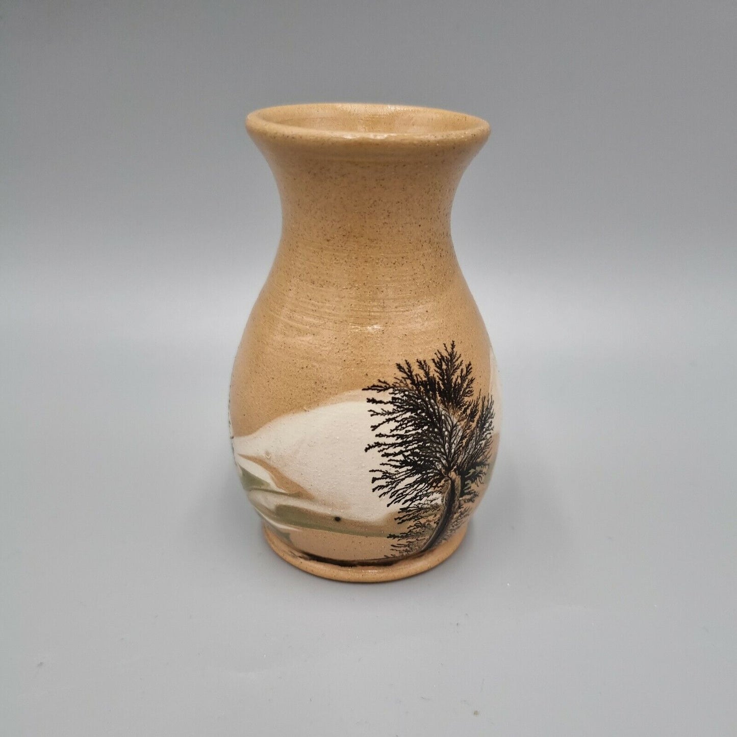 A Small Boscastle Pottery Posy Vase by Roger Irving Little 12cm, VGC.