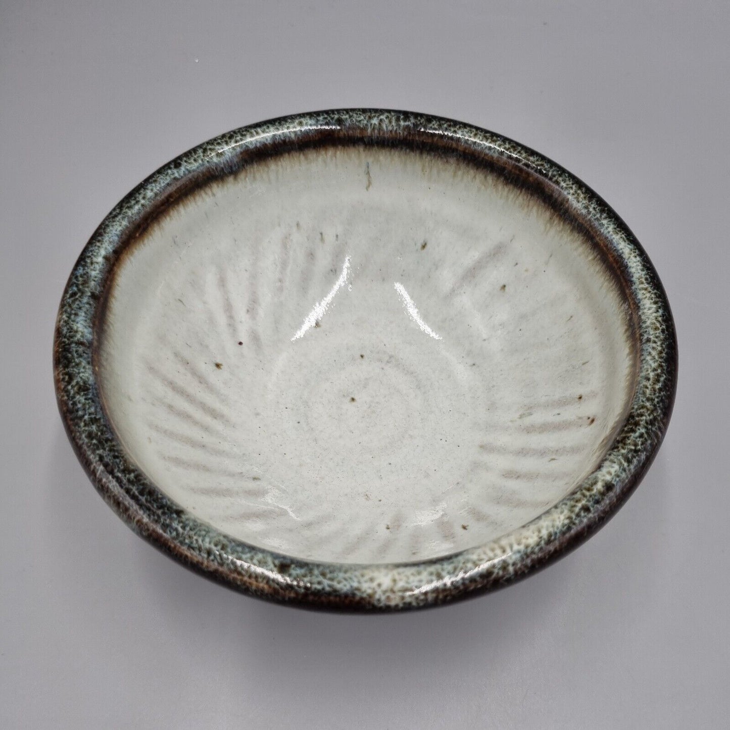 An Excellent Studio Pottery Footed Bowl, Unknown Maker, Marked to Base.