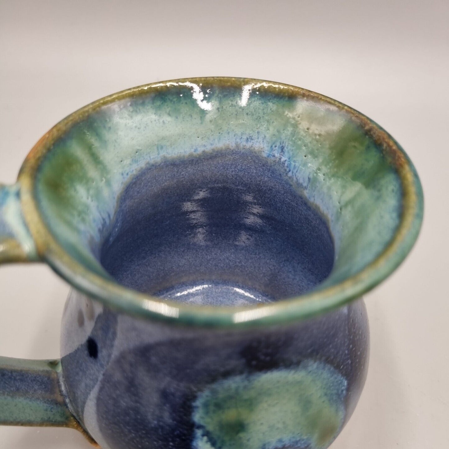 A Studio Pottery Ann Saward Small Mug, Cockington Pottery, Torquay.