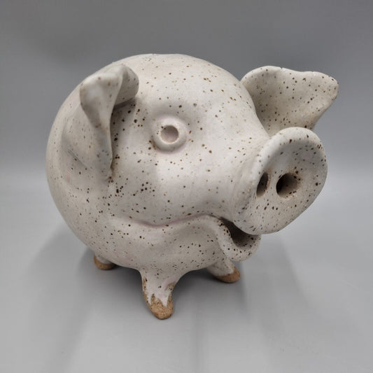 An Alan Ward Studio Pottery Stoneware Piggy Bank. Signed to Belly. VGC.