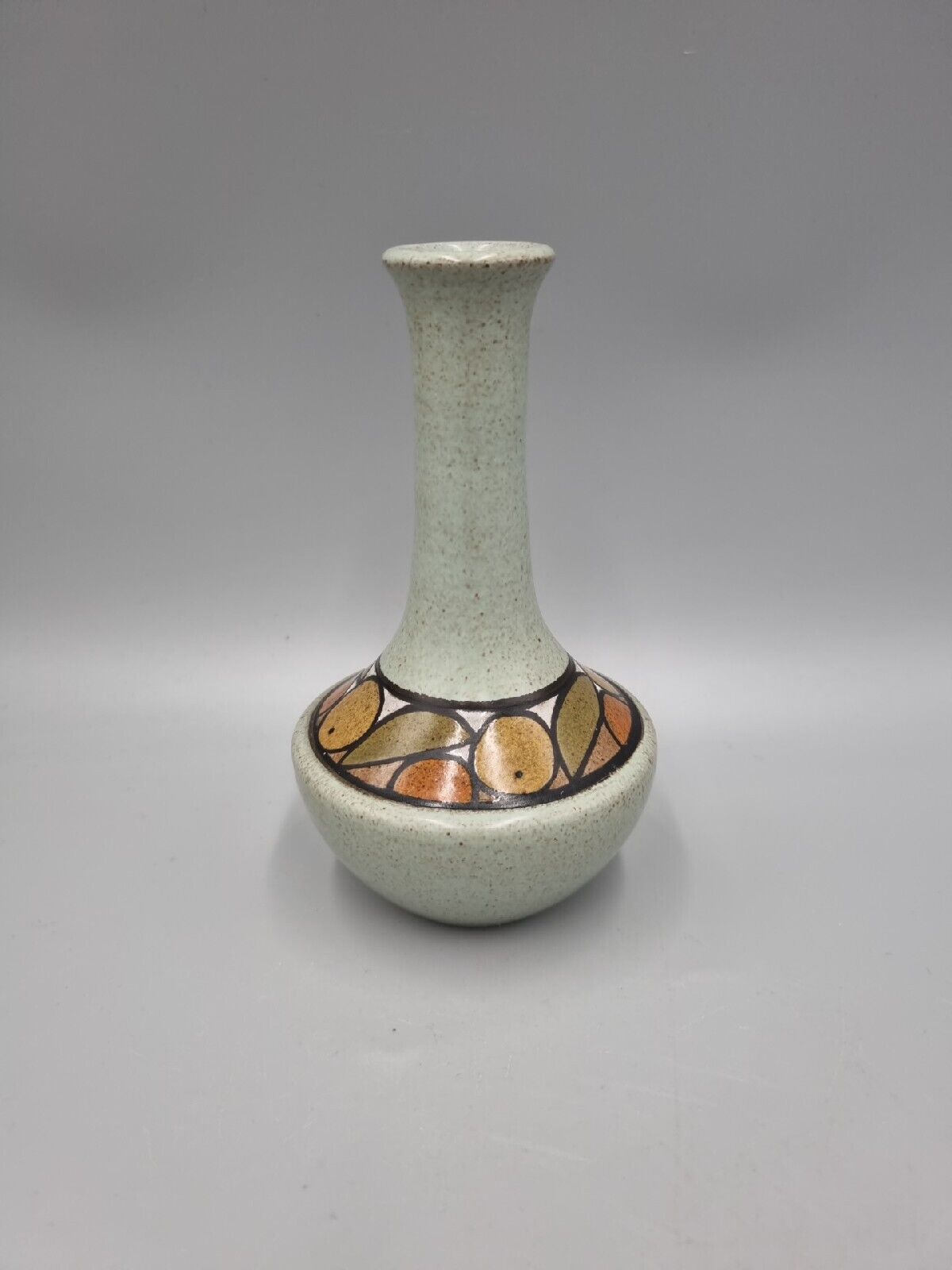 A Vintage Poole Pottery Olympus Range Stoneware Vase.