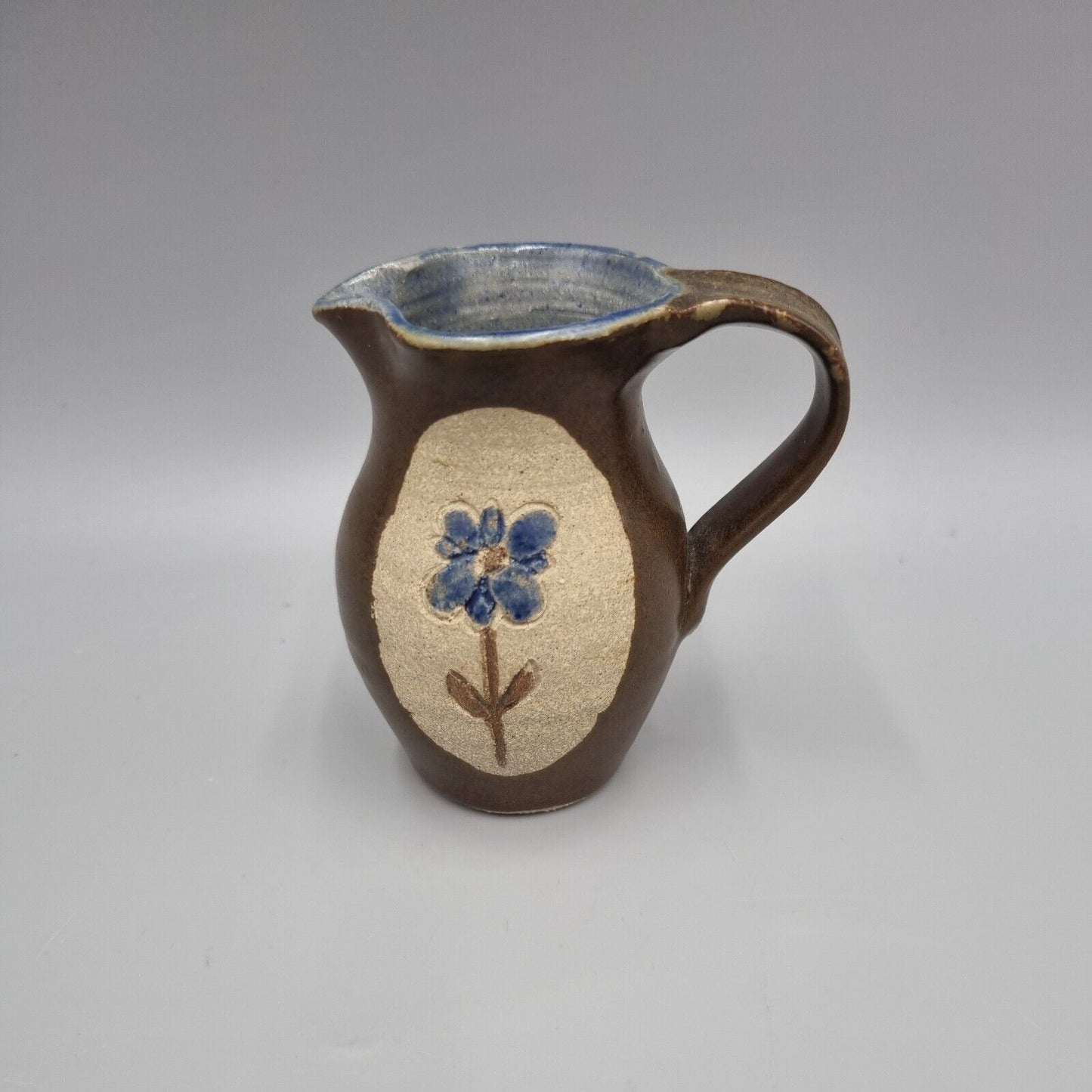 A Liz Bernays-Ross Vintage Myddfai Studio Pottery Wales,  Milk Jug / Creamer.