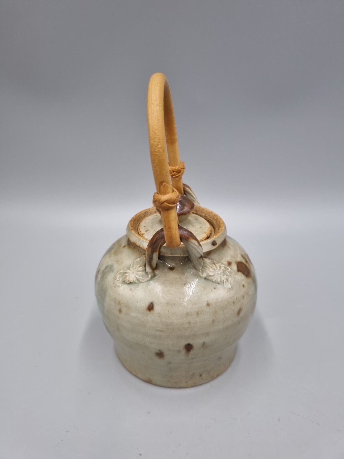 A Miniature Studio Pottery Tea Pot By Eileen Stevens.