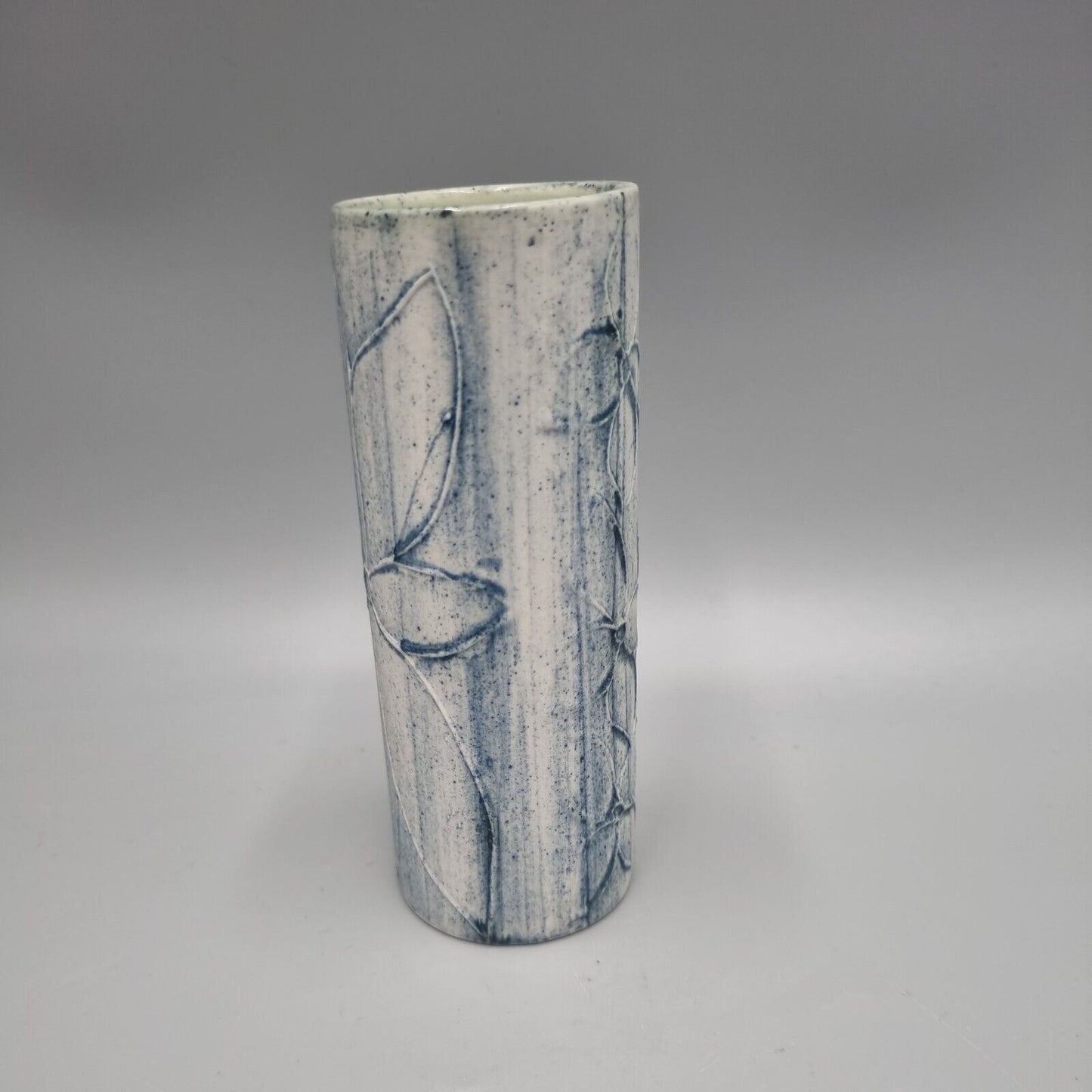 A Carn Studio Pottery Vase - John Beusmans, Small Cylinder Bud Vase.