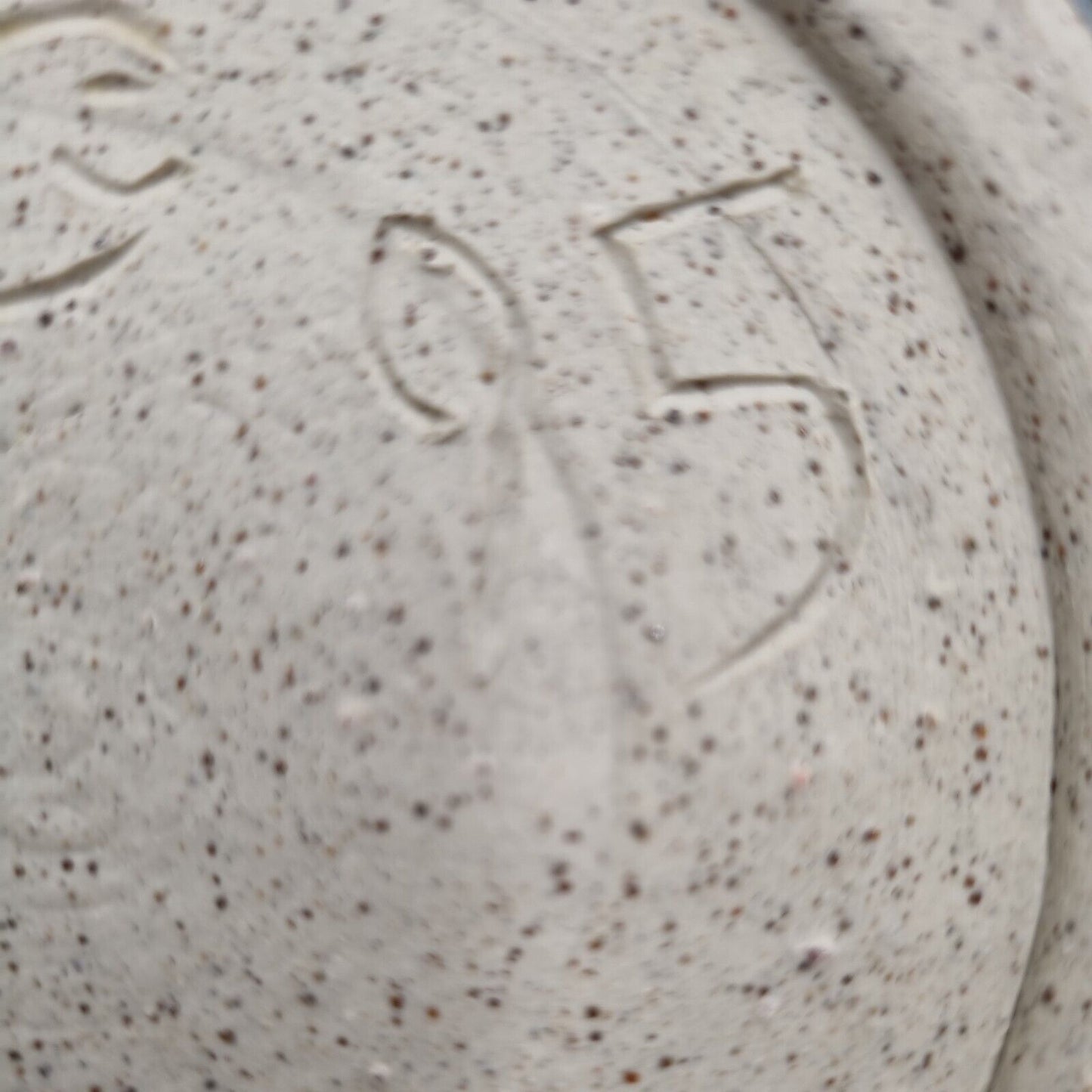 A Studio Pottery Bowl, Incised To Base With Fish Mark, '95.