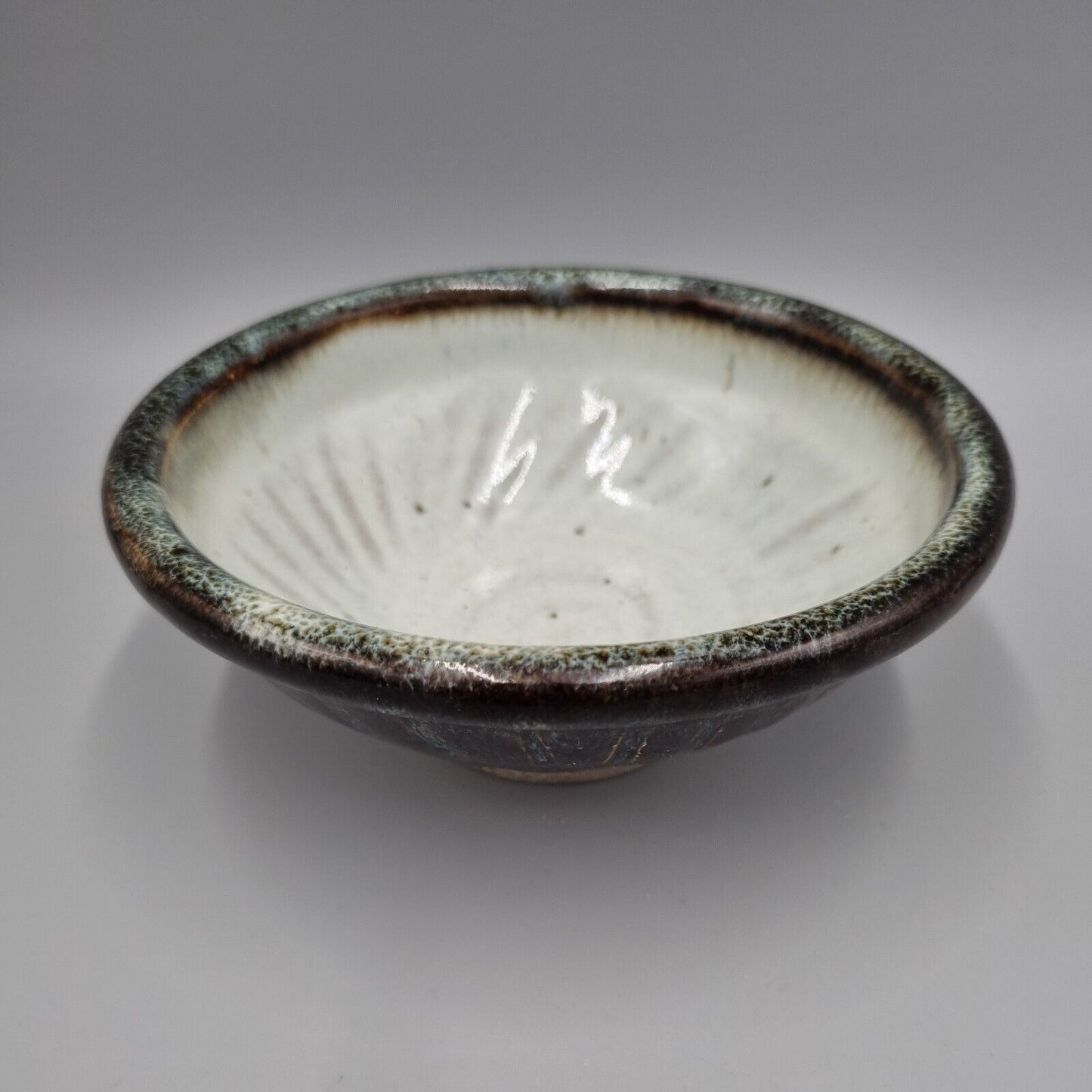 An Excellent Studio Pottery Footed Bowl, Unknown Maker, Marked to Base.