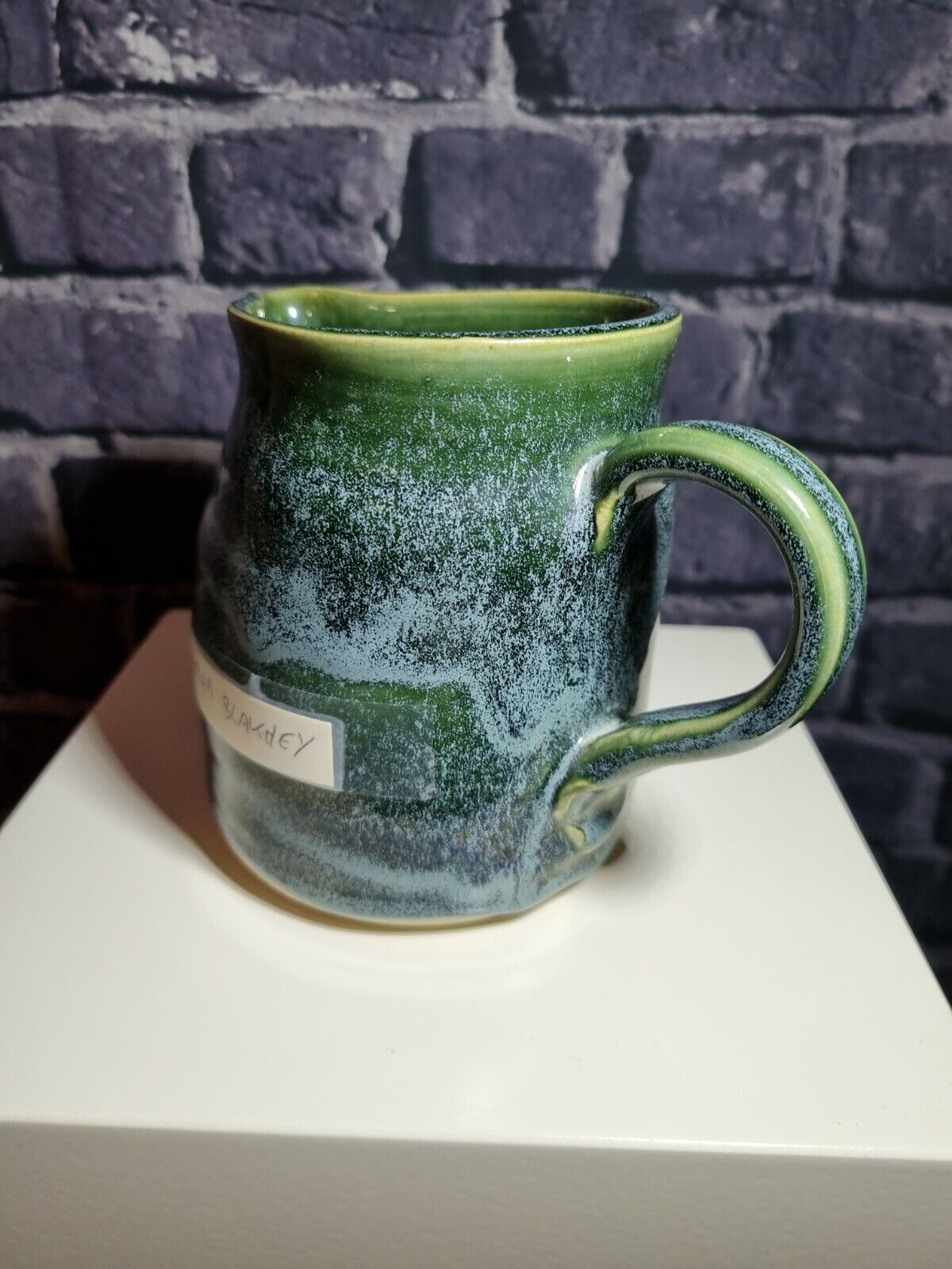 Debra Blakney studio pottery jug, incised to base. VGC.