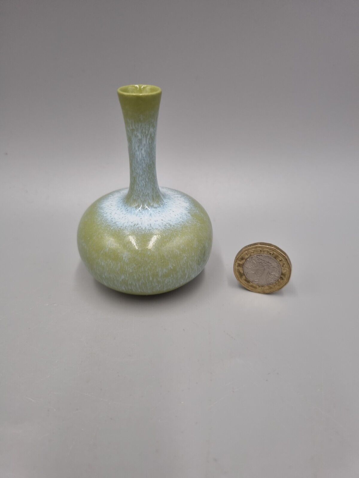 A Miniature Studio Pottery Ceramic Vase By Gunnar Nylund  For Rorstrand, VGC.