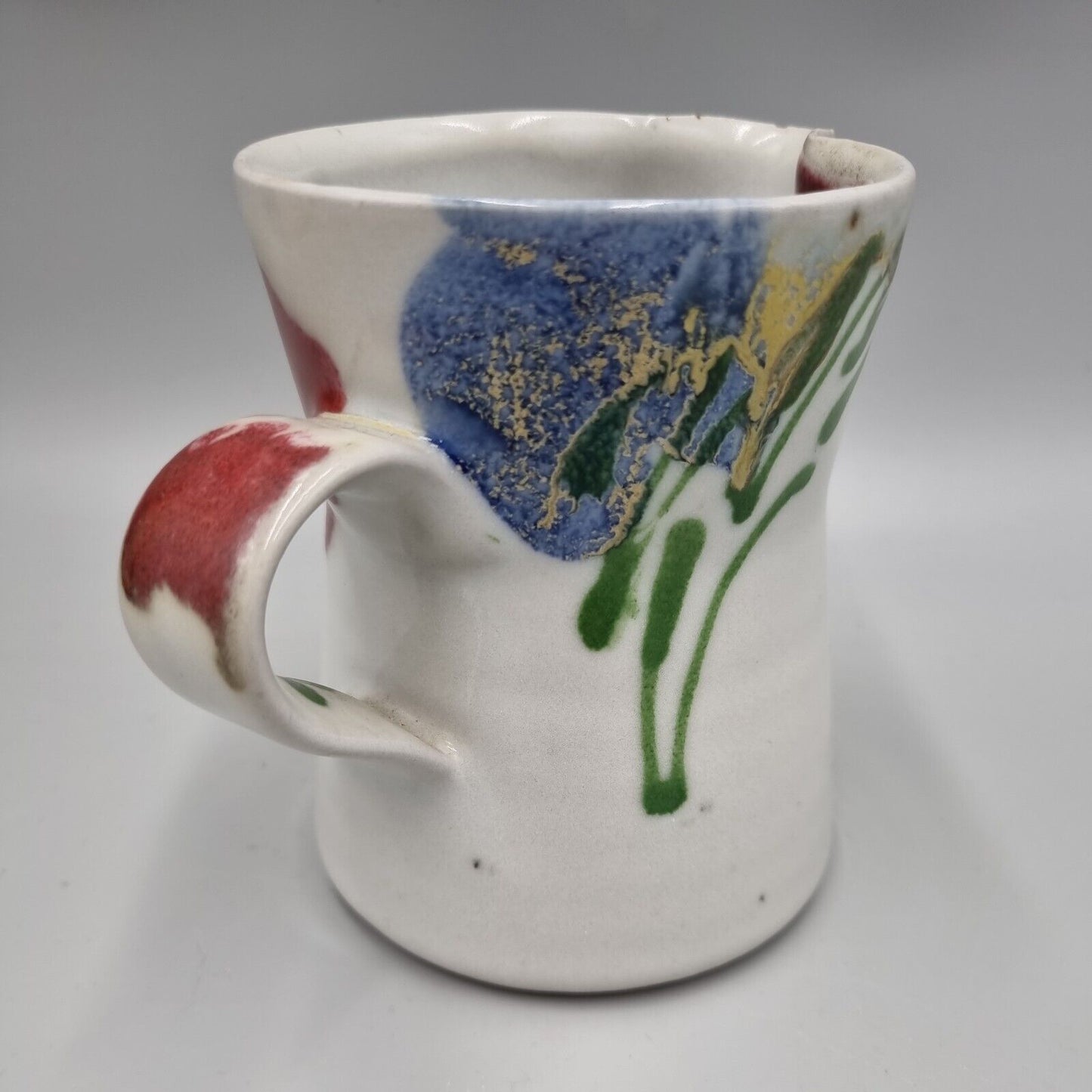 A Janice Tchalenko Studio Pottery Jug For Dartington Pottery